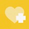 Icon: heart with a plus sign